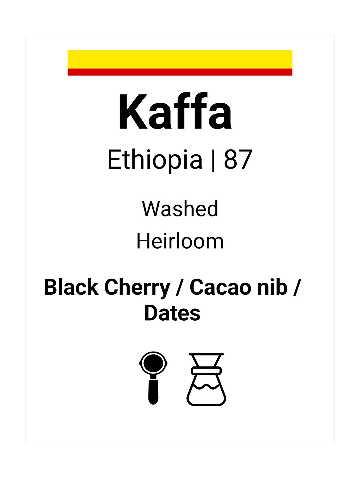 Ethiopia Kaffa Organic