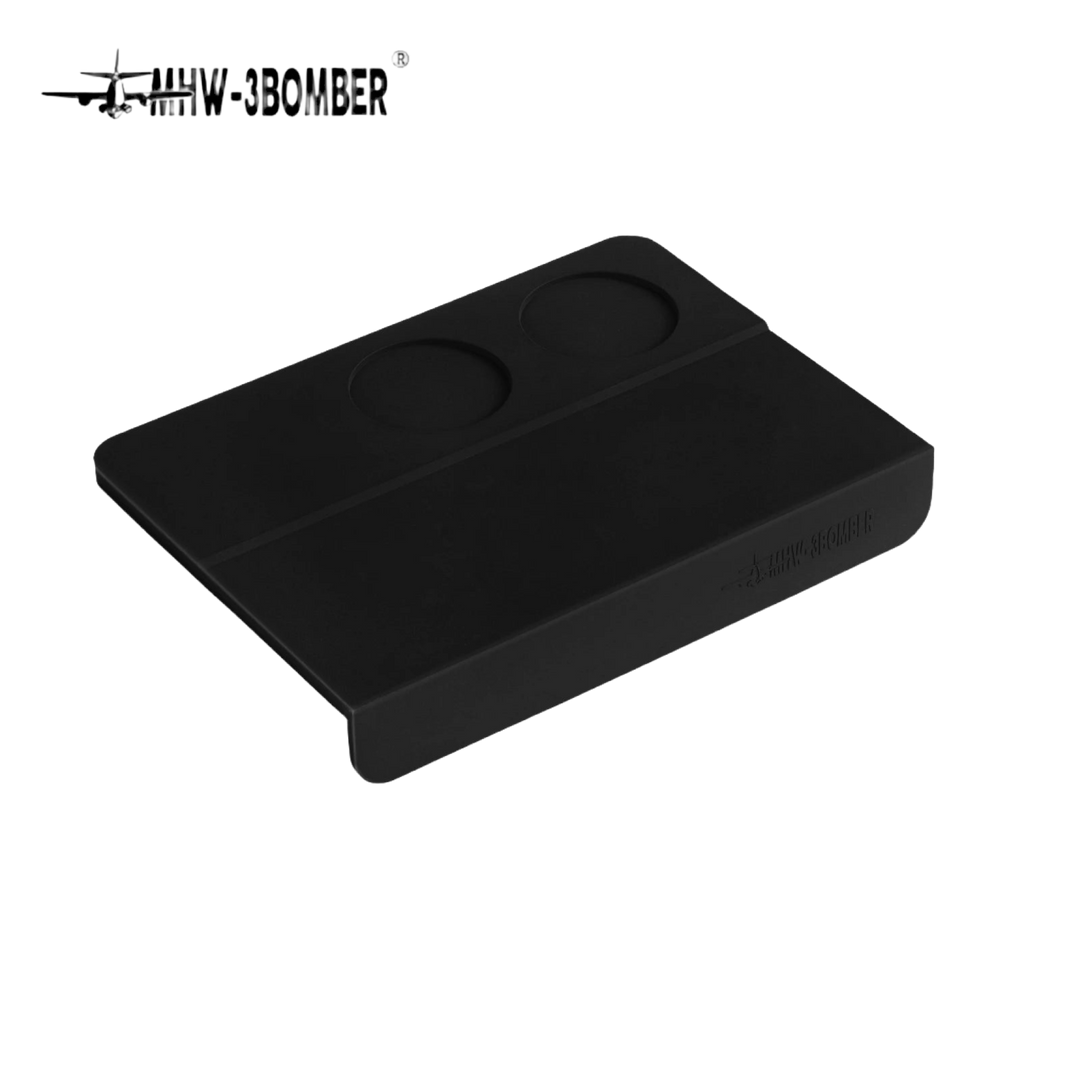 MHW-3BOMBER SILICONE PAD COFFEE TAMPER MAT TWO HOLES